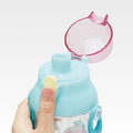 Skater 迪士尼 小美人魚 兒童直飲透明水壺 480ml PSB5TRC (粉藍蓋款)_1