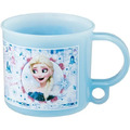 Skater 迪士尼 冰雪奇緣2 兒童單耳塑膠杯 200ml KE5AAG (藍圓框姊妹款)