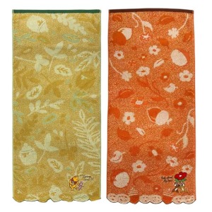 迪士尼 小熊維尼 奇奇蒂蒂 棉質長毛巾 34x80cm