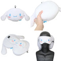 Sanrio 三麗鷗 造型眼罩枕頭組 (大臉款) Kitty 酷洛米 大耳狗_2