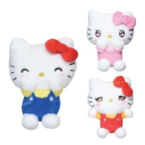 Sanrio 三麗鷗 Hello Kitty S號 絨毛坐姿娃娃 (百變表情款)