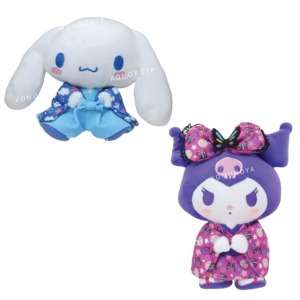 Sanrio 三麗鷗 S號 絨毛玩偶娃娃 (和服款) 酷洛米 大耳狗