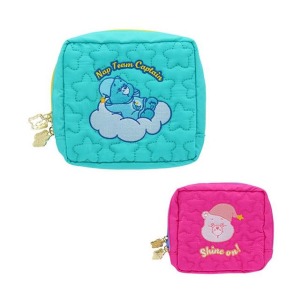 Care bears彩虹熊 方形化妝包 (星星款)
