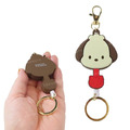 Sanrio 三麗鷗 矽膠造型伸縮鑰匙圈 (不二家巧克力) 帕恰狗 大耳狗 布丁狗_3