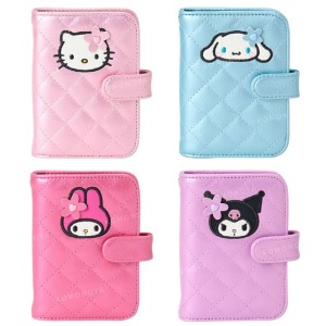 Sanrio 三麗鷗 珠光皮質照片收納本 (花朵款) Kitty 美樂蒂 酷洛米