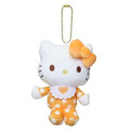 Sanrio 三麗鷗 Hello Kitty 絨毛玩偶吊飾 (橘點點嬰兒 變裝50週年)