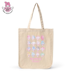 Sanrio 三麗鷗 美樂蒂 棉質直式肩背袋 (變裝 50週年)
