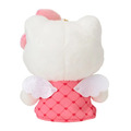 Sanrio 三麗鷗 Hello Kitty 絨毛玩偶吊飾 (深粉衣天使 變裝50週年)_2