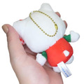 Sanrio 三麗鷗 Hello Kitty 絨毛玩偶吊飾 (綠衣紅格紋 變裝50週年)_1