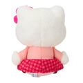 Sanrio 三麗鷗 Hello Kitty 絨毛玩偶吊飾 (粉扶桑粉校服 變裝50週年)_2