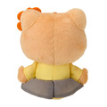 Sanrio 三麗鷗 Hello Kitty 絨毛玩偶吊飾 (橘扶桑黃校服 變裝50週年)_2