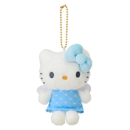 Sanrio 三麗鷗 Hello Kitty 絨毛玩偶吊飾 (藍衣天使 變裝50週年)