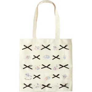 San-X 憂傷馬戲團 帆布直式肩背袋 (粉紫星座款)