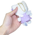 Sanrio 三麗鷗 Hello Kitty 絨毛玩偶吊飾 (紫衣天使 變裝50週年)_1