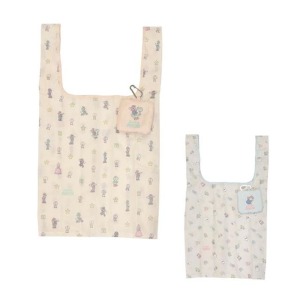 Super Mario 超級瑪利歐 摺疊環保購物袋  (馬卡龍色)