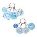 Sanrio 三麗鷗 Hello Kitty 四連壓克力鑰匙圈 (水藍色款)
