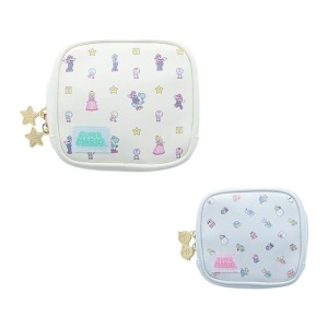 Super Mario 超級瑪利歐 方形化妝包  (馬卡龍色)