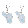Sanrio 三麗鷗 Hello Kitty 壓克力鑰匙圈 (水藍色款)