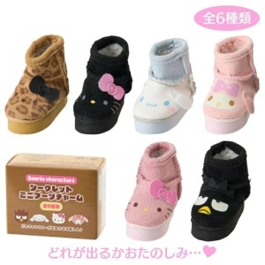 【拆售】 Sanrio 三麗鷗 靴子吊飾 (棕盒) Kitty 酷洛米 布丁狗 帕恰狗