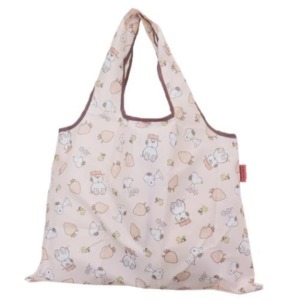 史努比 環保購物袋 (粉草莓款)