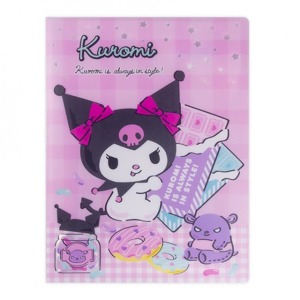 Sanrio 三麗鷗 酷洛米 雙開式資料本 20頁 (紫甜點)