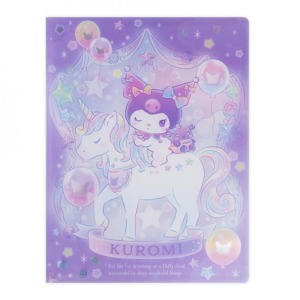 Sanrio 三麗鷗 酷洛米 雙開式資料本 20頁 (紫獨角獸)