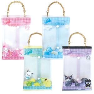 Sanrio 三麗鷗 透明玩偶包 (糖果袋款) 酷洛米 帕恰狗 人魚漢頓