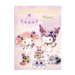 Sanrio 三麗鷗 美樂蒂 酷洛米 16K定頁筆記本 (下午茶)