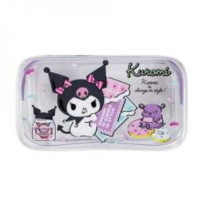 Sanrio 三麗鷗 酷洛米 PVC透明方形筆袋 (甜點款)