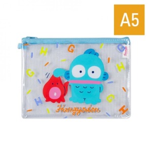Sanrio 三麗鷗 人魚漢頓 A5 透明網格文件袋 (抓章魚款)