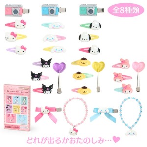 Sanrio 三麗鷗 玩偶飾品組 全套8入盲盒 (奶油小熊)