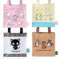 Sanrio 三麗鷗 方形手提袋 (貓貓俱樂部) 喵喵家族 巧克貓