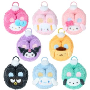 Sanrio 三麗鷗 絨毛造型零錢包吊飾 (2025蛋蛋の幸福)