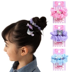 Sanrio 三麗鷗 兒童紗質髮圈 (大臉款) Kitty 大耳狗 酷洛米