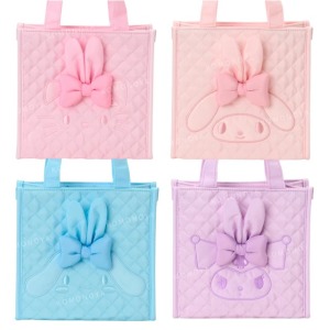 Sanrio 三麗鷗 菱格紋造型手提袋 (2025蛋蛋の幸福)