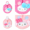 Sanrio 三麗鷗 絨毛造型零錢包吊飾 (2025蛋蛋の幸福)_1