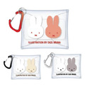 Miffy PVC透明小物收納包 (大臉款)