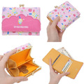 Sanrio 三麗鷗 可樂鈴 花小兔 蜜糖邦尼 皮質口金短夾_3