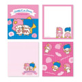 Sanrio 三麗鷗 迷你方形便條本 100枚入 (復古水果款) Kitty 美樂蒂 布丁狗_2