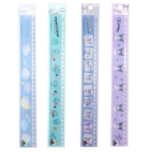 Sanrio 三麗鷗 塑膠直尺 30cm 人魚漢頓 酷洛米 大耳狗