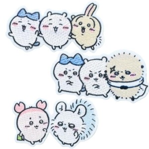 Chiikawa 吉伊卡哇 刺繡造型燙布貼  (好友款)