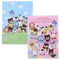 Sanrio 三麗鷗 x 淘氣貓喵喵三丁目 A4 L型資料夾 (集合款)