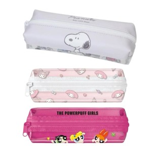 雙袋兩面筆袋 (大臉款) 史努比 美樂蒂 酷洛米 飛天小女警