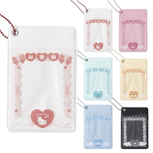 Sanrio 三麗鷗 透明拍立得收納卡套 (韓文款) 大耳狗 Kitty 酷洛米
