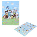 Sanrio 三麗鷗 x 淘氣貓喵喵三丁目 A4 L型資料夾 (集合款)_1
