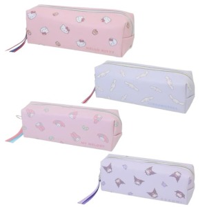 Sanrio 三麗鷗 皮質拉鍊筆袋 (滿版款) Kitty 美樂蒂 酷洛米 大耳狗