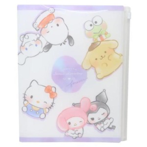 Sanrio 三麗鷗 大集合 A4 6層多功能資料夾 (眨眼款)