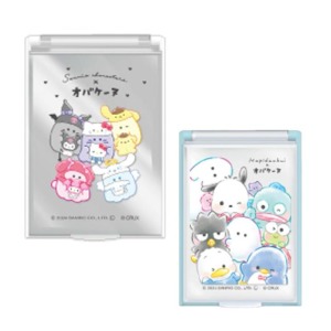 Sanrio 三麗鷗 x Obakenu 幽靈 塑膠方形摺疊鏡 (聯名款) 大集合 快樂男團