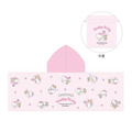 Sanrio 三麗鷗 連帽浴巾 50x150cm 附收納包 (滿版款) Kitty 美樂蒂_2