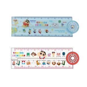 蠟筆小新 塑膠折疊尺 17cm